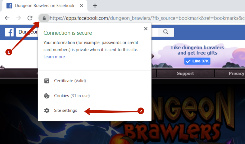 How to enable Flash player in Google Chrome – RJ Games